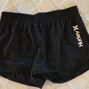 Hurley Black Sports Shorts